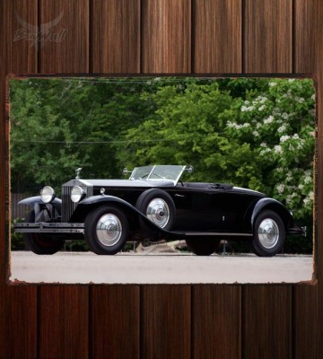 Металлическая табличка Rolls-Royce Phantom Henley Brewster Roadster (II)